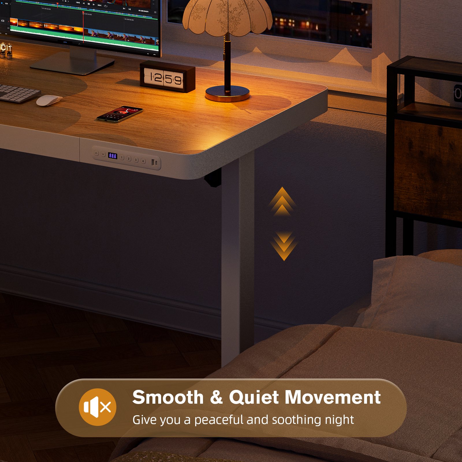 bilysen electric standing desk with drawers & usb ports, height adjustable sit stand desk with power outlets, one piece wooden tabletop bilysen electric standing desk with drawers & usb ports, height adjustable sit stand desk with power outlets, one piece wooden tabletop